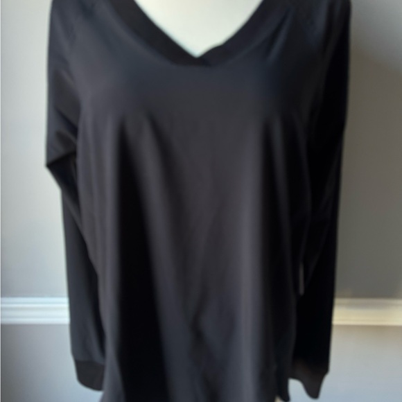 Athleta Tops - Black V-Neck Long Sleeve Top